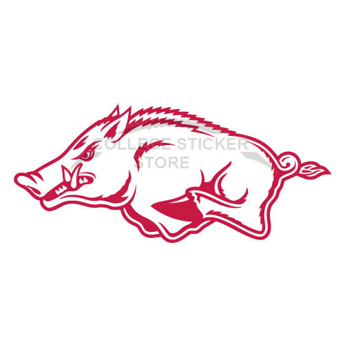Customs Arkansas Razorbacks 2001 Pres Alternate Iron-on Transfers (Wall Stickers)NO.3743